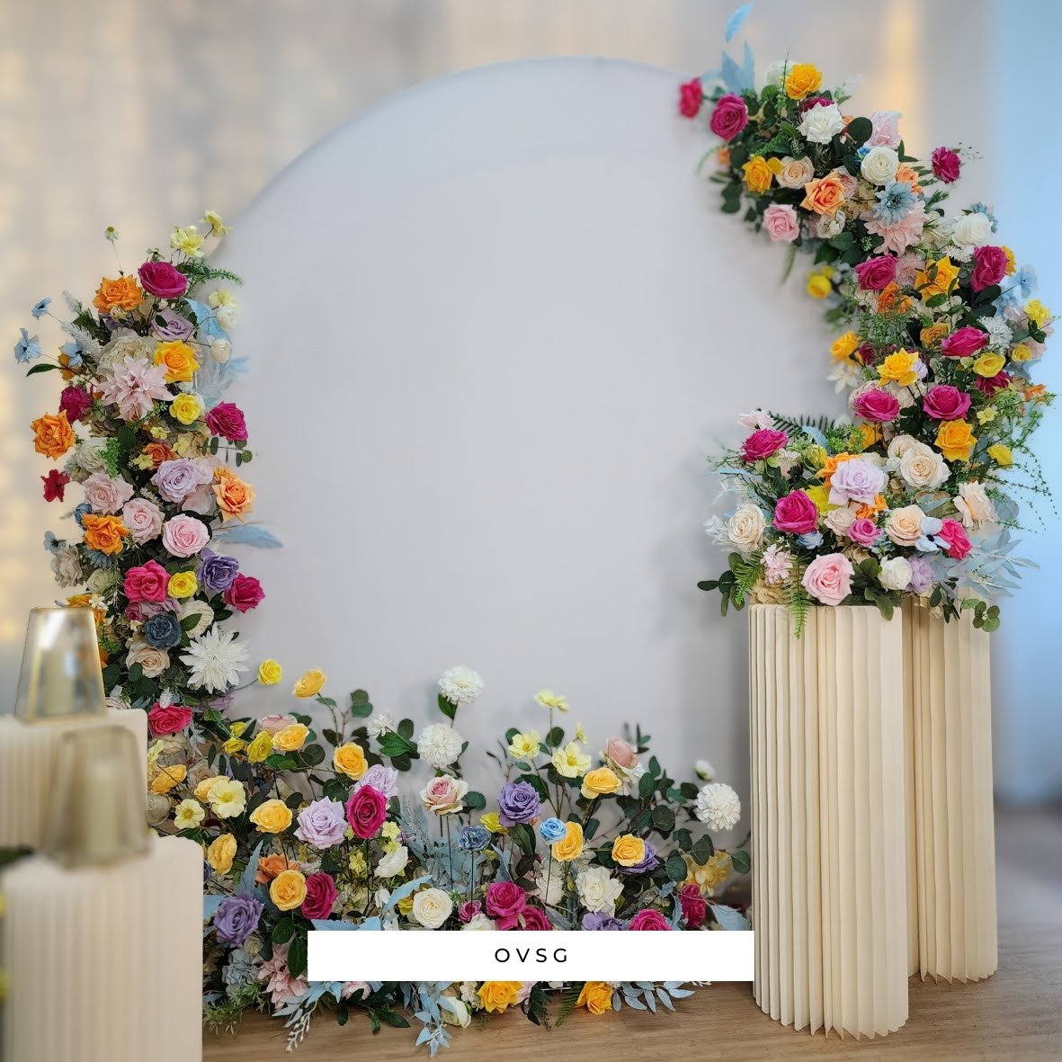 Traditional Tea Ceremony Stage Setup