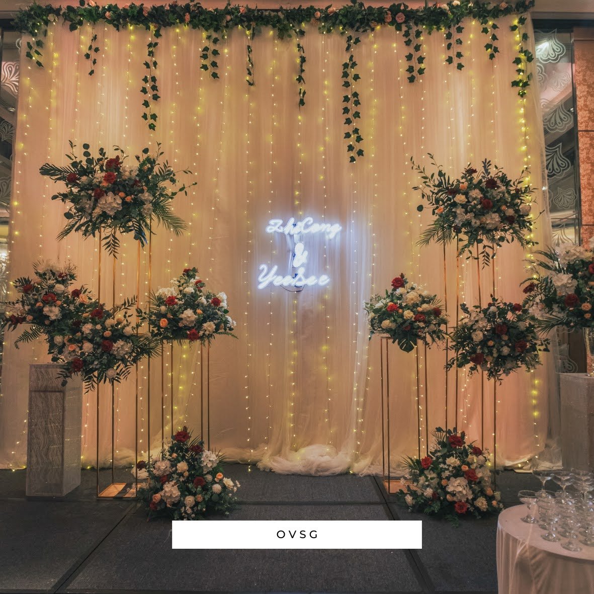 Architectural Metal Stage Arch Stands